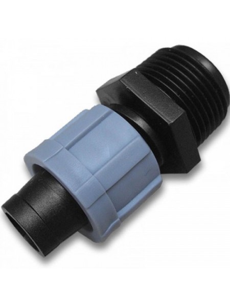 Адаптер лента/наружная резьба 3/4 дюйма (25 шт.) DSTA10-34L (Bradas)