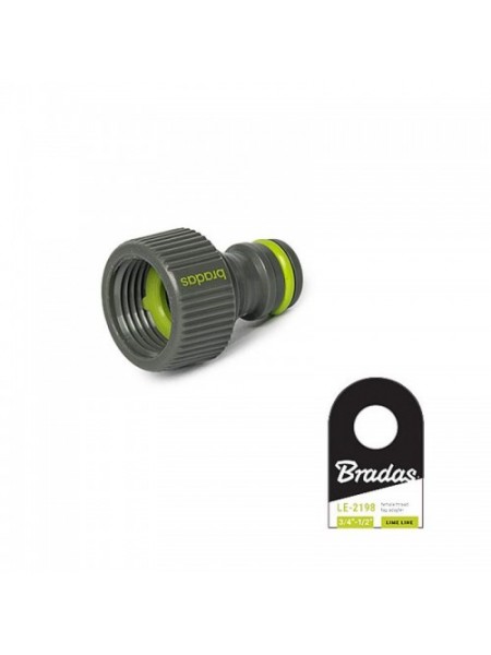 Адаптер LIME EDITION с внутренней резьбой 1/2" (25 шт.) LE-2196 (Bradas)