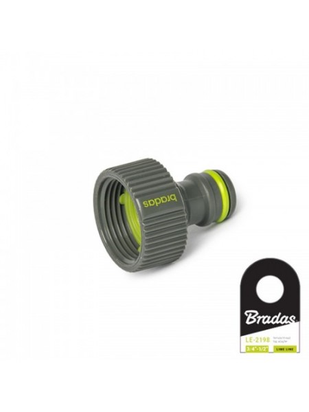 Адаптер на кран LIME EDITION внутренняя резьба 3/4" (25 шт.) LE-2195 (Bradas)