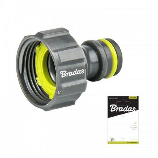 Адаптер на кран LIME LINE с резьбой 3/4" LE-02195K (Bradas)