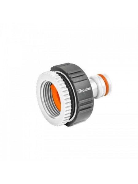 Адаптер редукционный на кран WHITE LINE с резьбой 1"-3/4" SOFT (50 шт.) WL-S2199 (Bradas)