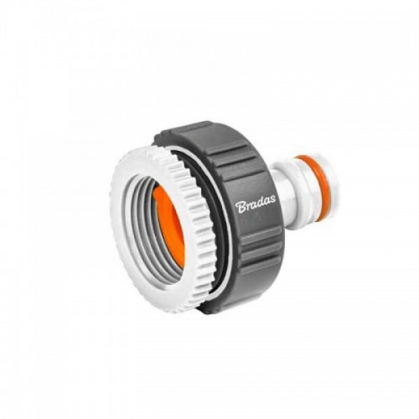 Адаптер редукционный на кран WHITE LINE с резьбой 1"-3/4" SOFT (50 шт.) WL-S2199 (Bradas)