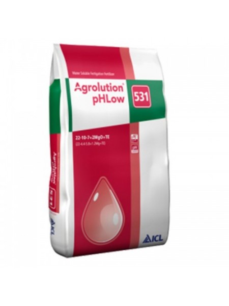 Агролюшн (Agrolution pHLow) 22-10-7+2MgO+TE водорастворимое минеральное удобрение (ICL)