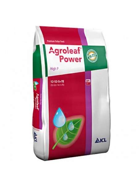 Агролиф Пауэр High P (12-52-5+ТО) удобрение (ICL)