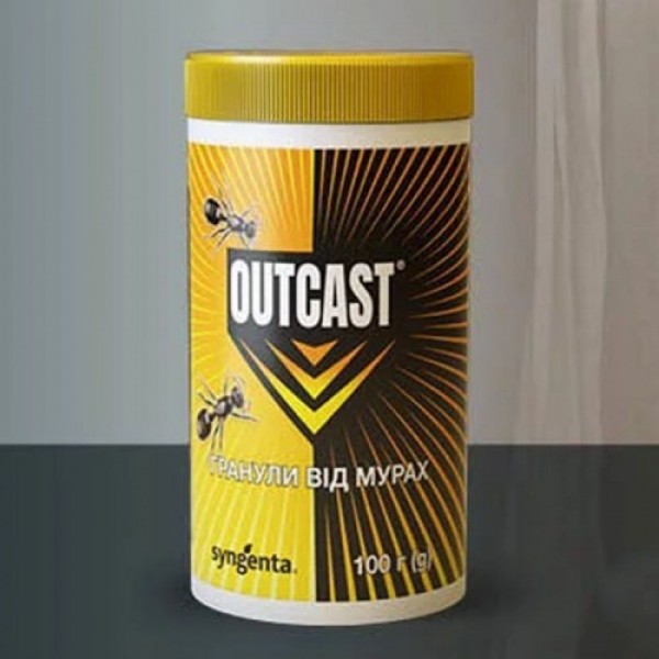 Інсектицид Ауткаст (Outcast) Гранули від мурах