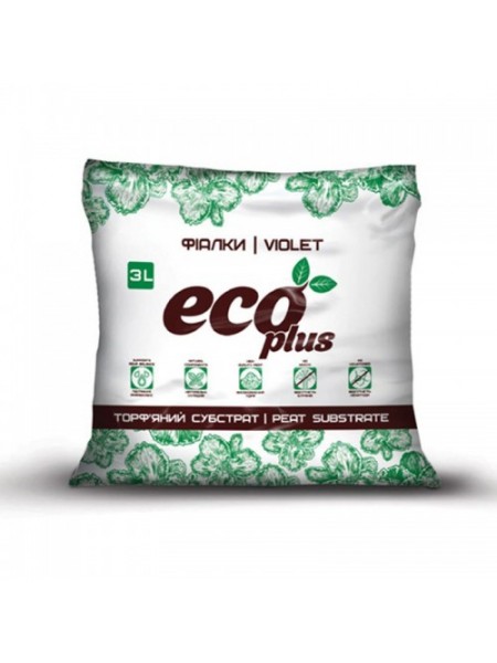 Торфяной субстрат для фиалок (Eco Plus)