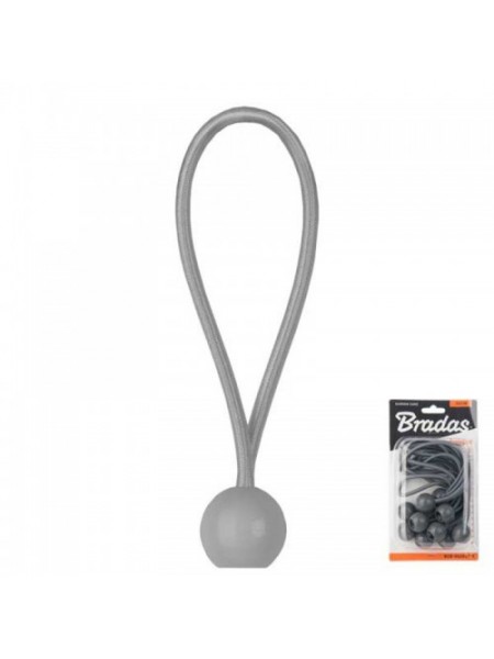 Эластичный резиновый шнур с шариком 20см BUNGEE CORD BALL (10 шт.) (Bradas)