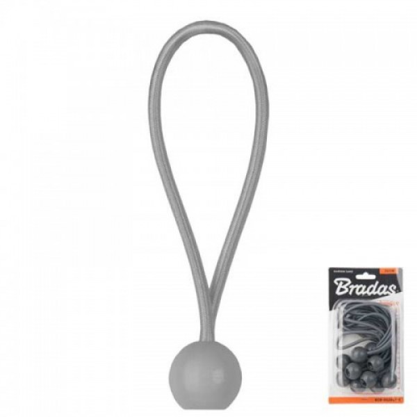 Эластичный резиновый шнур с шариком 20см BUNGEE CORD BALL (10 шт.) (Bradas)