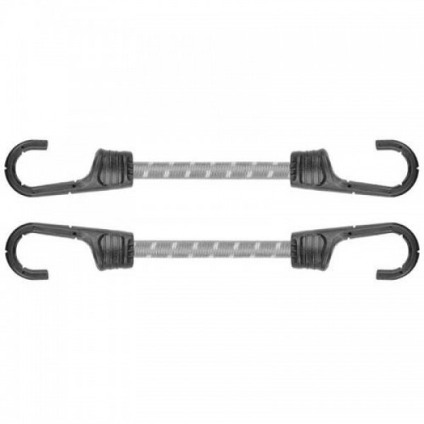 Резиновый шнур с крючками 2 х 40см PVC BUNGEE CORD HOOK (2 шт.) (Bradas)