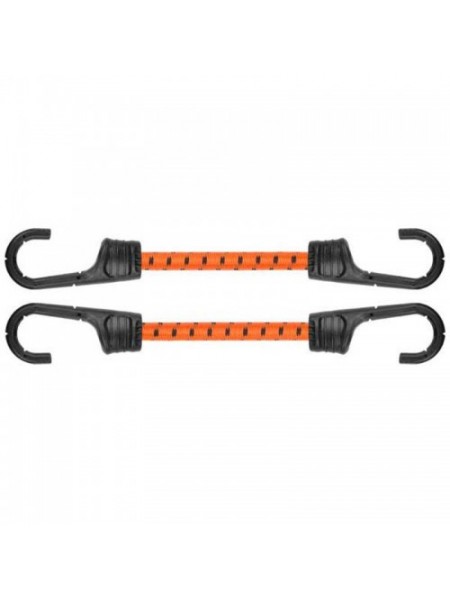 Резиновый шнур с крючками 2х60см PVC BUNGEE CORD HOOK (2 шт.) (Bradas)