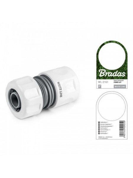 Коннектор 1" WHITE LINE POWER JET (10 шт.) WL-2161 (Bradas)