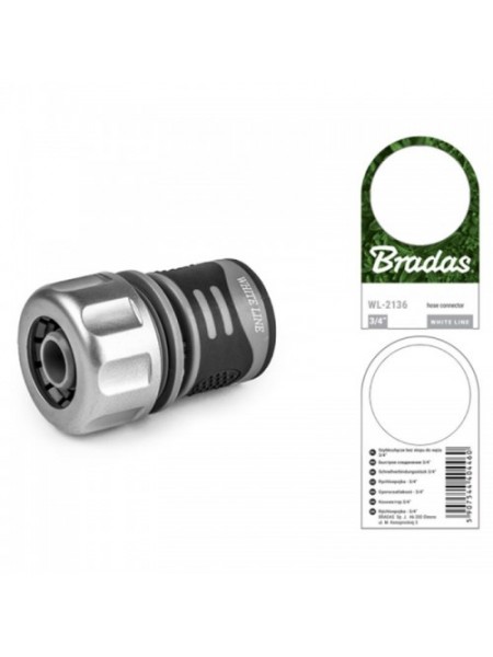 Коннектор 3/4" WHITE LINE - STANDARD TPR (25 шт.) WL-2136 (Bradas)