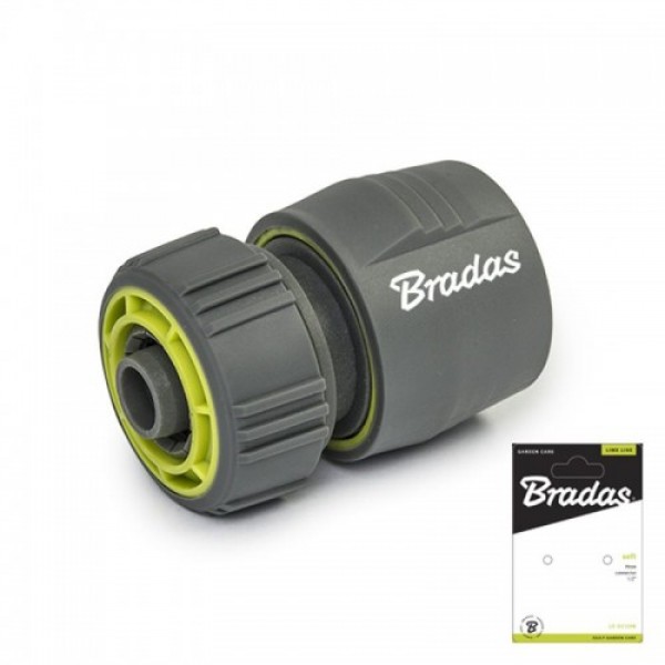 Коннектор для шланга 1/2" LIME LINE - SOFT, LE-S2120K (Bradas)