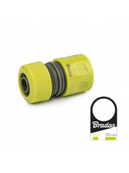 Коннектор для шланга 3/4" LIME EDITION - POWER JET, LE-2163 (Bradas)
