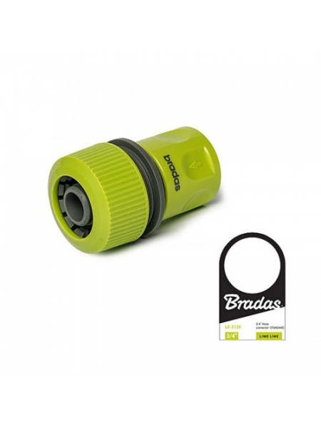 Коннектор для шланга 3/4" LIME EDITION - STANDARD (25 шт.) LE-2130 (Bradas)