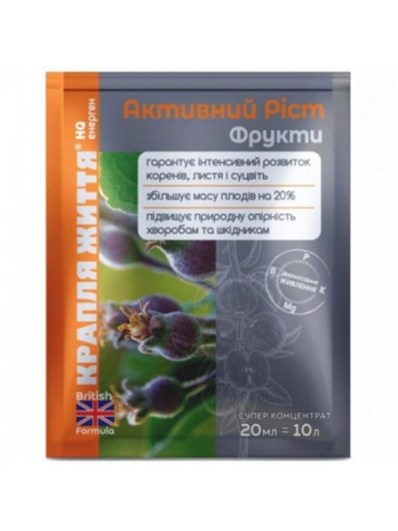 Капля жизни Фрукты Активный рост минеральное удобрение