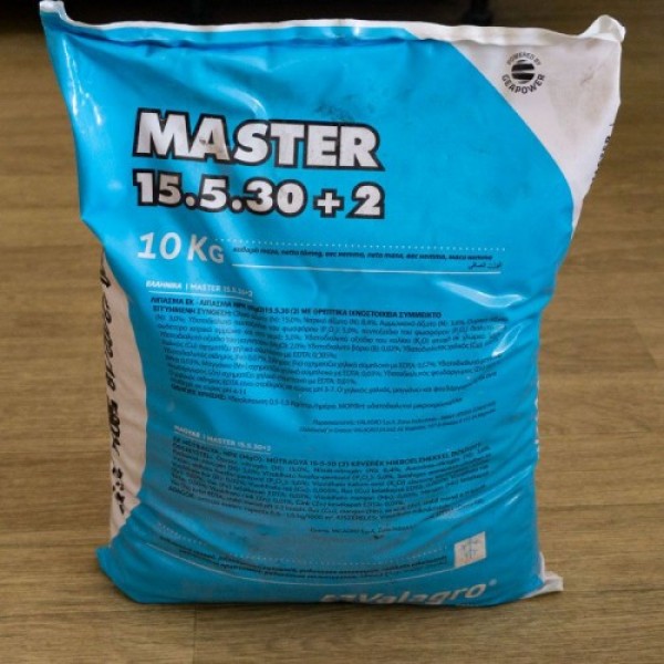 Мастер (Master) 15-5-30+2 удобрение (Valagro)
