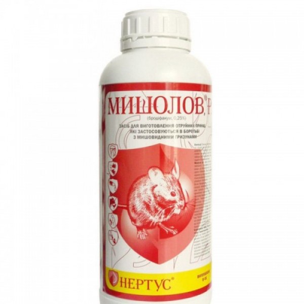 Мышелов родентицид раствор (НЕРТУС)