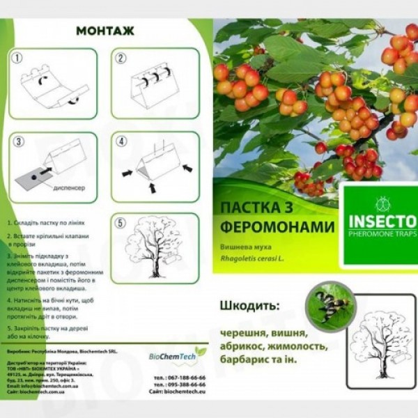 Муха вишневая феромонная ловушка (БИОхимтех)