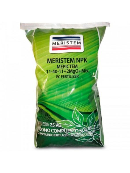 НПК (NPK 11-40-11 + 2MgO + mix) удобрение (Meristem)