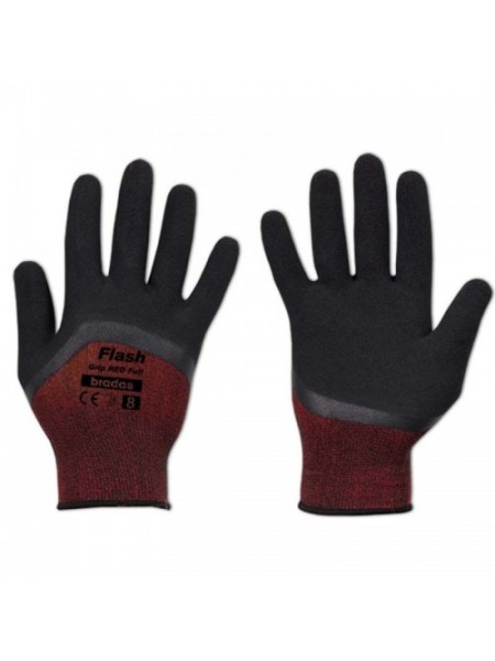 Перчатки защитные Flash Grip Red Full латекс (Bradas)