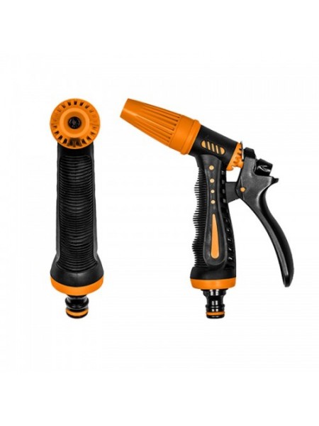 Пистолет для полива ECO-7205T ZEBRA TWIN Black Line с регулировкой (Bradas)