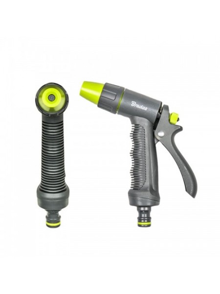 Пистолет поливочный регулируемый прямой LIME EDITION SOFT, LE-5101 (Bradas)