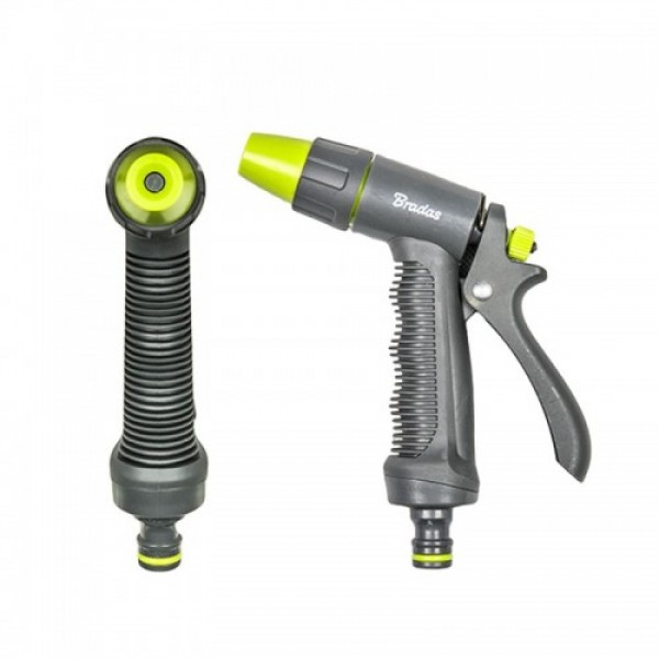 Пистолет поливочный регулируемый прямой LIME EDITION SOFT, LE-5101 (Bradas)