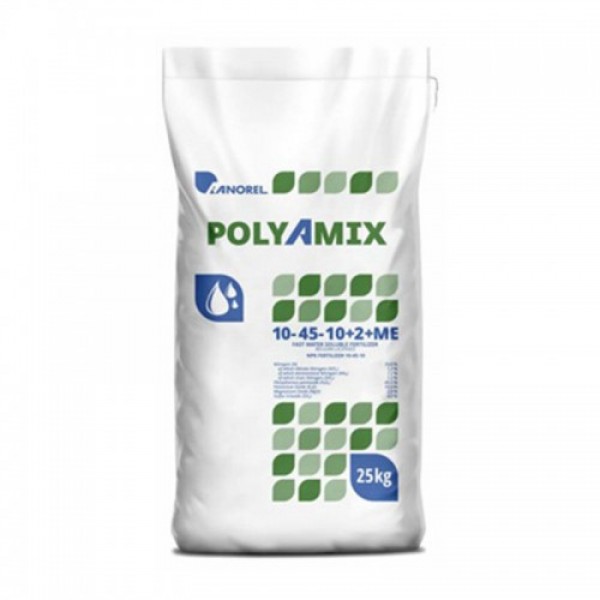 Полимикс НПК (Polyamix NPK) 10-45-10 + ME удобрение (Anorel)