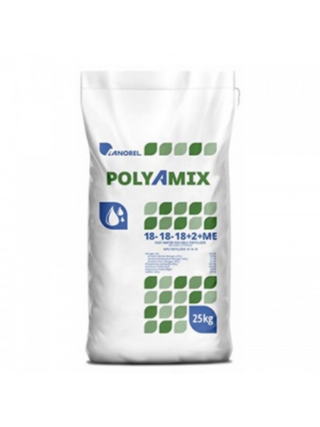 Полимикс НПК (Polyamix NPK) 18-18-18 + ME удобрение (Anorel)