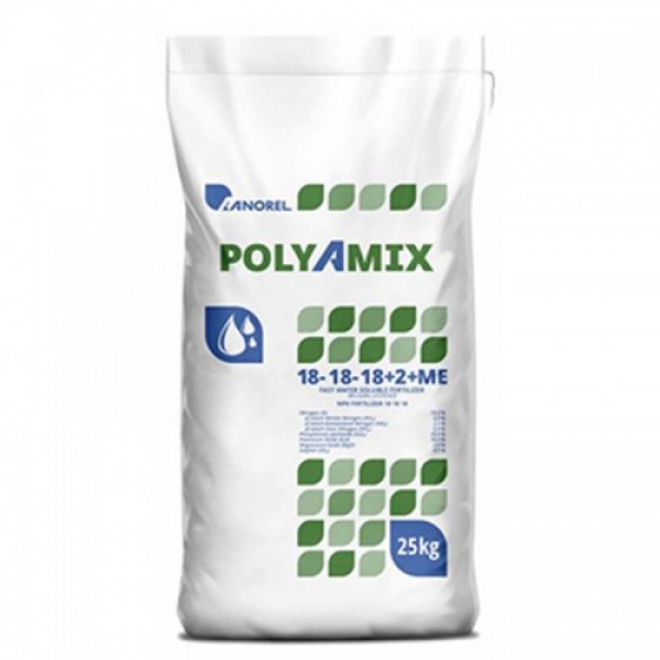 Полимикс НПК (Polyamix NPK) 18-18-18 + ME удобрение (Anorel)