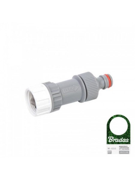 Редуктор давления до 1 Bar WHITE LINE РО 3/4" с фильтром (10 шт.) WL-2233 (Bradas)