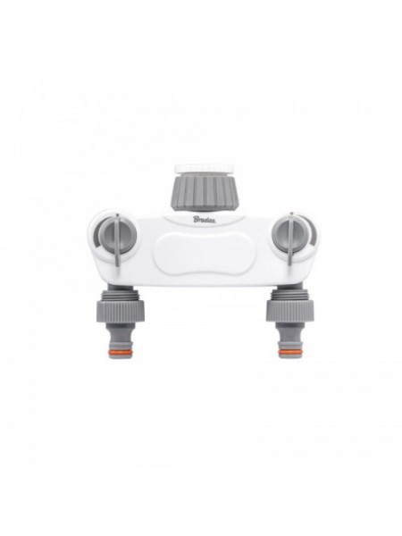 Распределитель с 2 кранами WHITE LINE - SOLID, WL-3032K (Bradas)