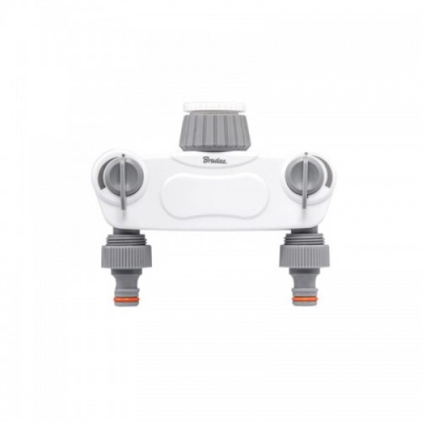 Распределитель с 2 кранами WHITE LINE - SOLID, WL-3032K (Bradas)