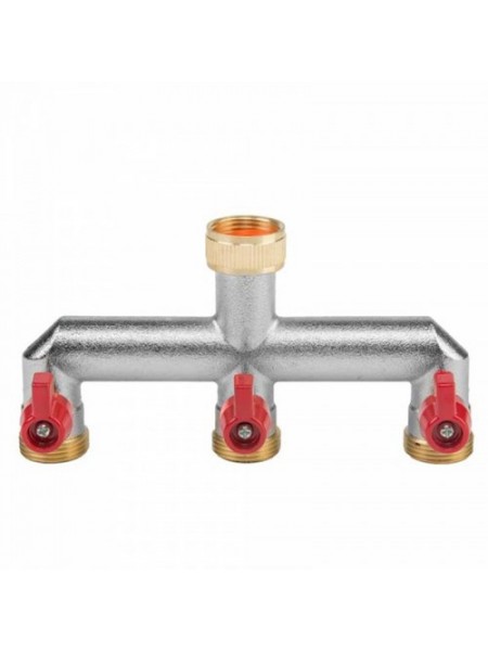 Распределитель с тремя кранами 3/4", BR-3134 (Bradas)