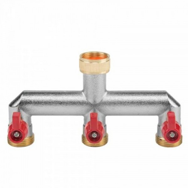 Распределитель с тремя кранами 3/4", BR-3134 (Bradas)