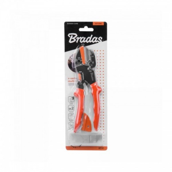 Секатор садовый V-Series многофункциональный MULTI TOOLS, KT-V1 (Bradas)