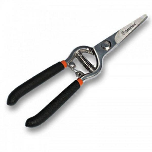 Секатор садовый прямой 8 дюйм. CARBON-STEEL KT-RG1007 (Bradas)
