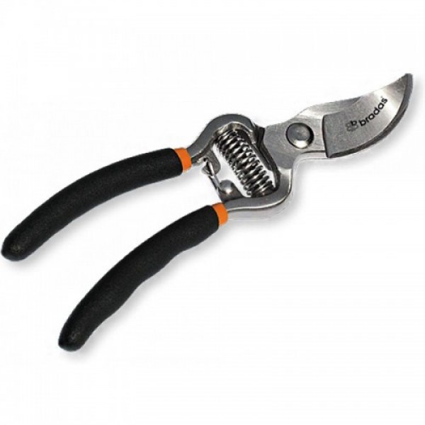 Секатор садовый 8,5 дюйма. CARBON-STEEL KT-RG1008 (Bradas)