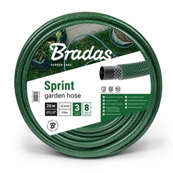 Шланг для полива SPRINT 5/8 дюйм. (Bradas)
