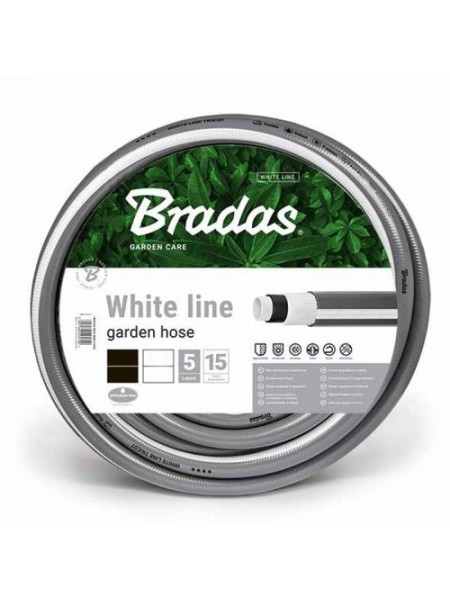 Шланг для полива WHITE LINE Новый дизайн 5/8 дюйм. (Bradas)