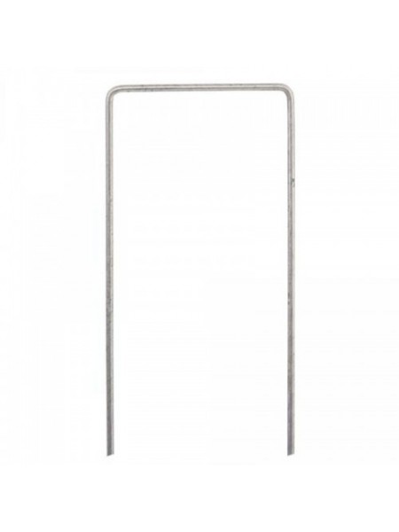 Заколка оцинкованная металлическая 7/20 см "U" (Bradas)