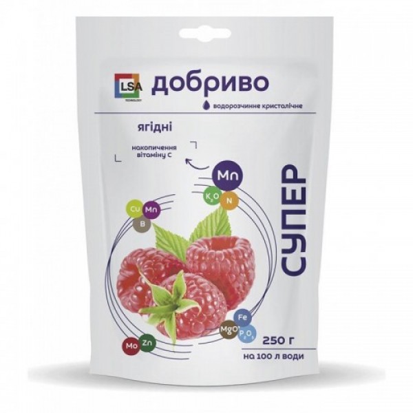 Супер для ягодных органоминеральных удобрений (Семейный Сад)