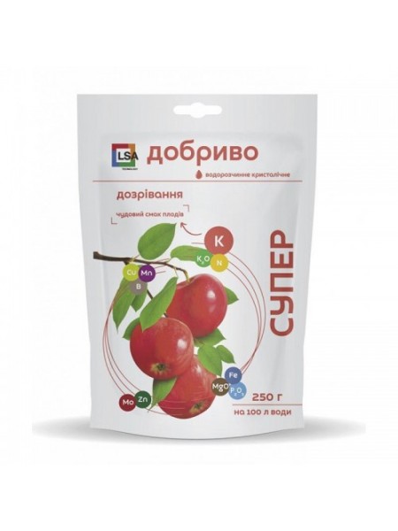 Супер созревание органо-минеральное удобрение (Семейный Сад)