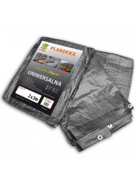 Тент укрепленный GRAY 200 гр/м2 (Bradas)